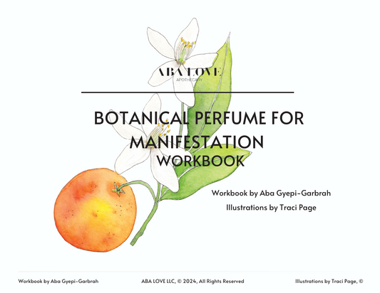 Botanical Perfume for Manifestation Digital Workbook