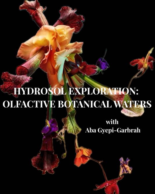 Hydrosol Exploration Workshop @ Fragrance Alliance Network (NYC) October 10th